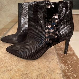 Nine West Booties. Super cute and leather.